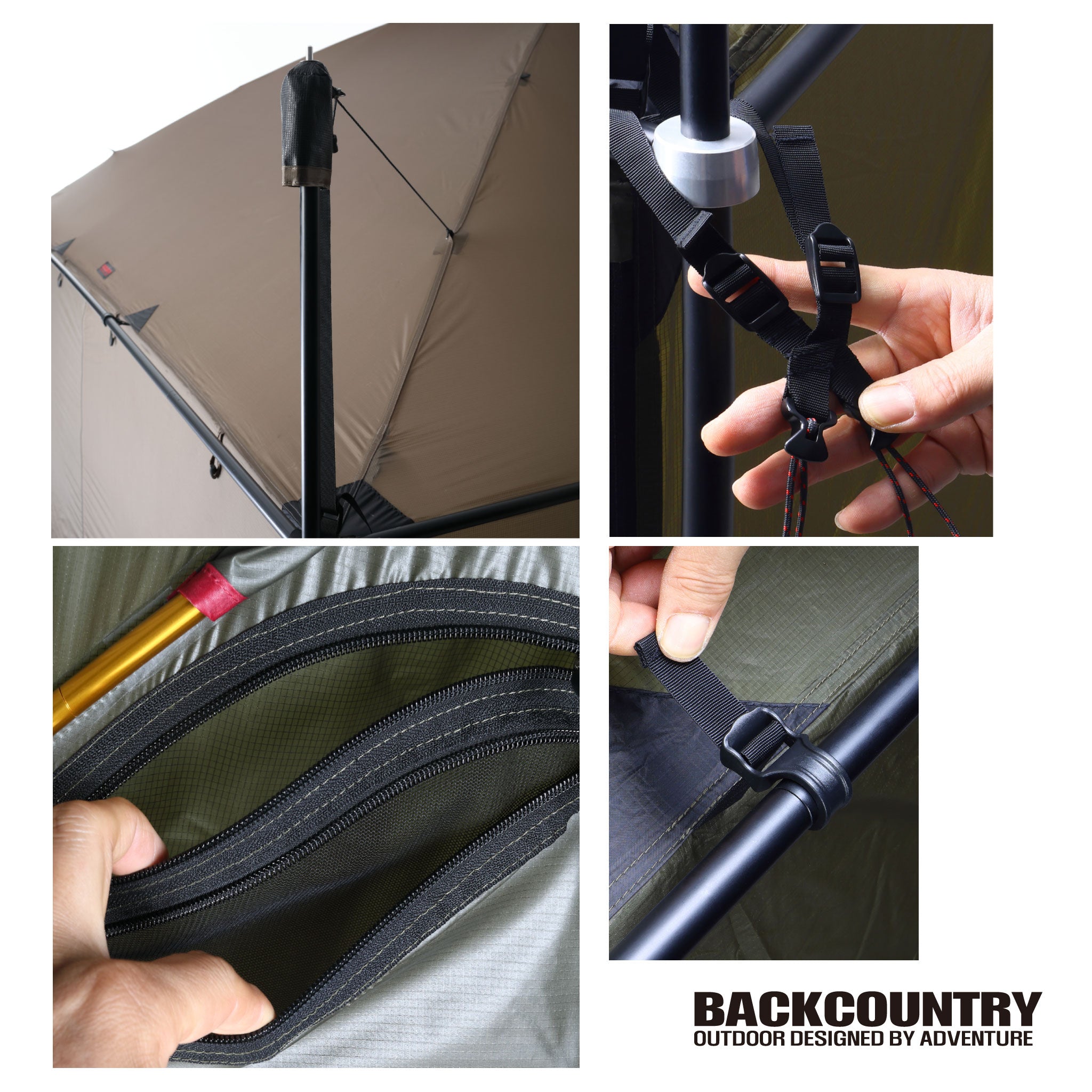 BackCountry 280 shelter WARM GRAY DAC ver.