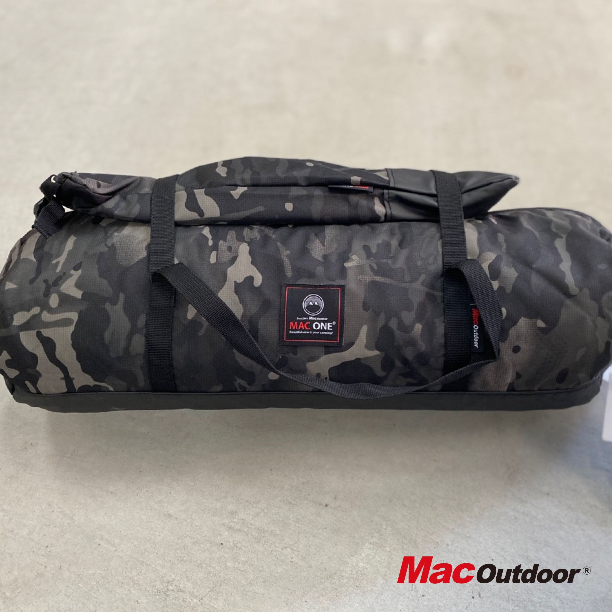 MacOutdoor MacOne マックワン タープ ブラックマルチカム M - テント 