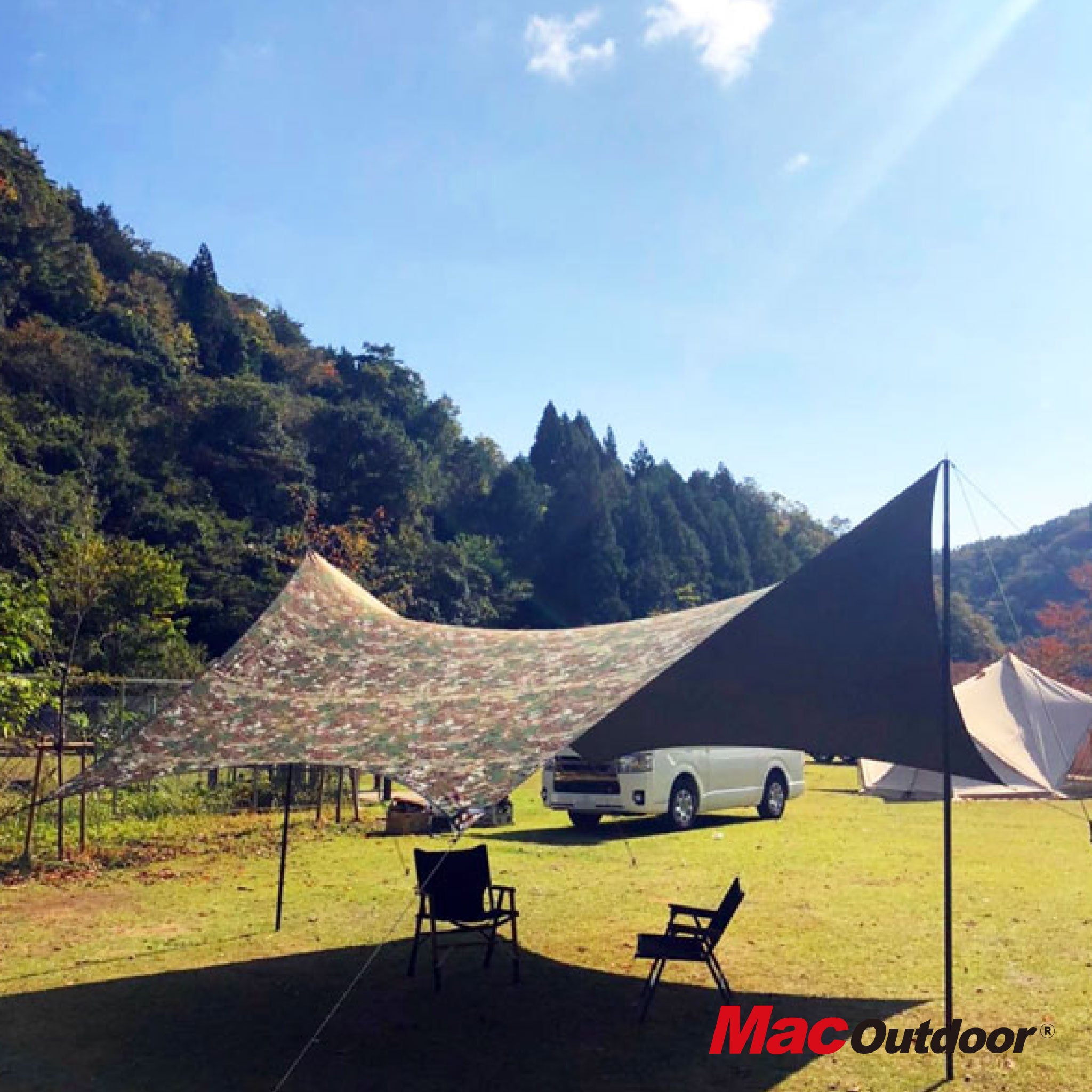 MacOutdoor MacOne Recta マックワン アームドグリーン L - アウトドア