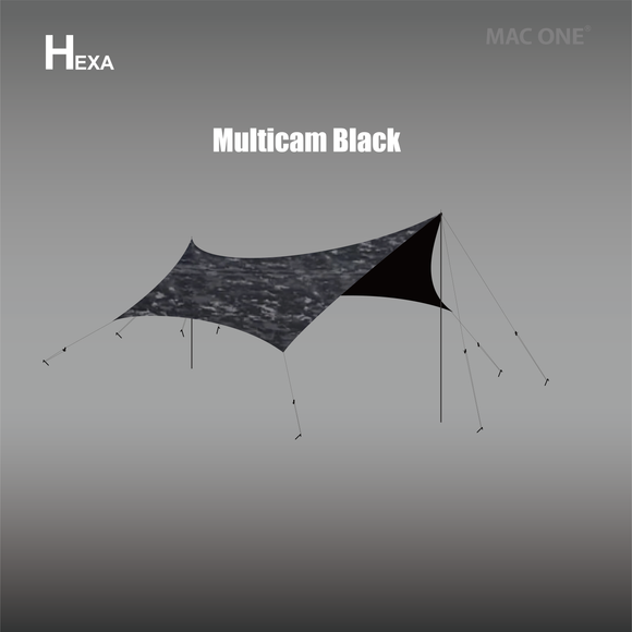 MAC ONE 10周年記念モデル　ブラックマルチカム　Lサイズ