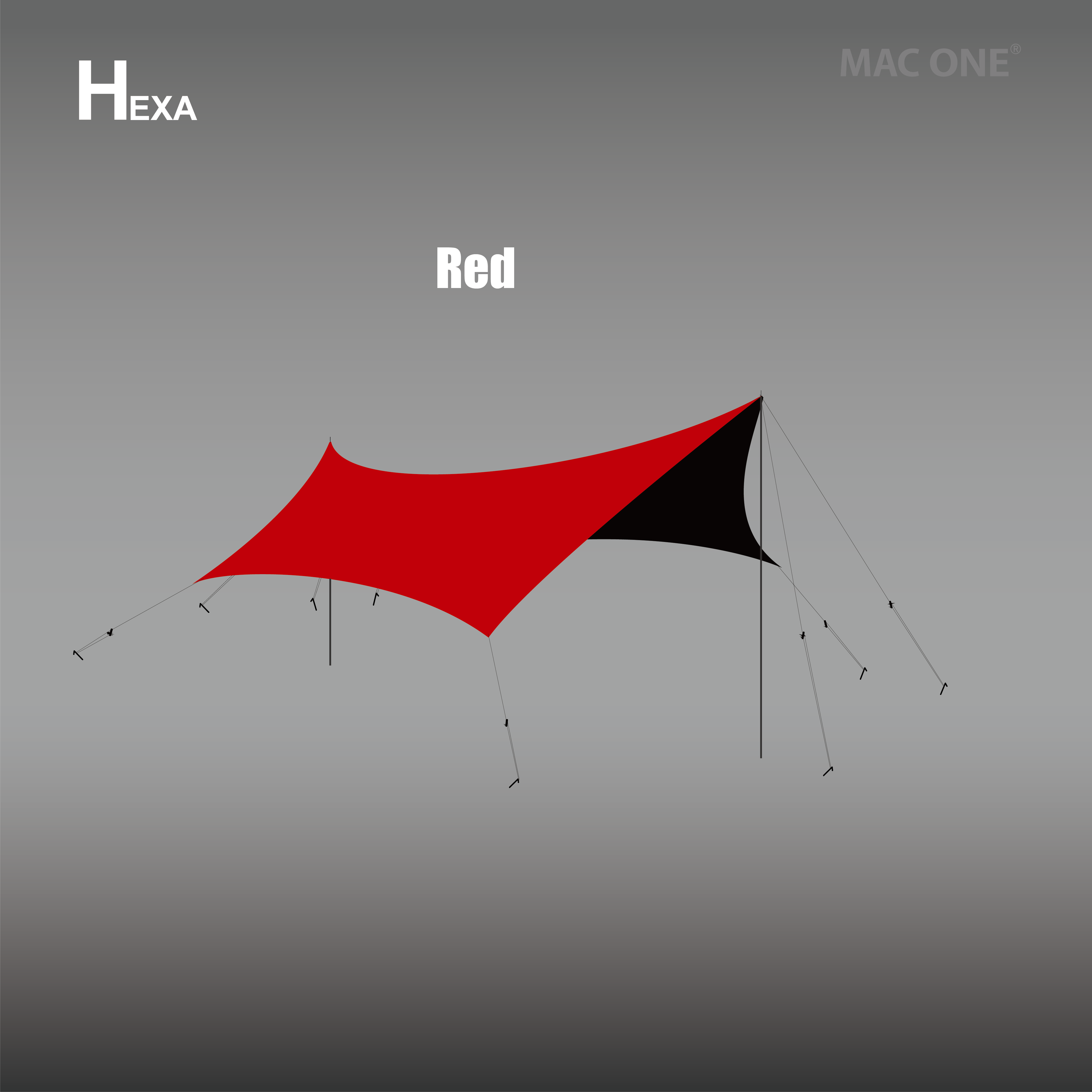 MacOne Hexa RED L – eight MacOne Hexa RED L – eight