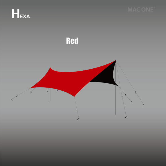 MacOne Hexa RED L