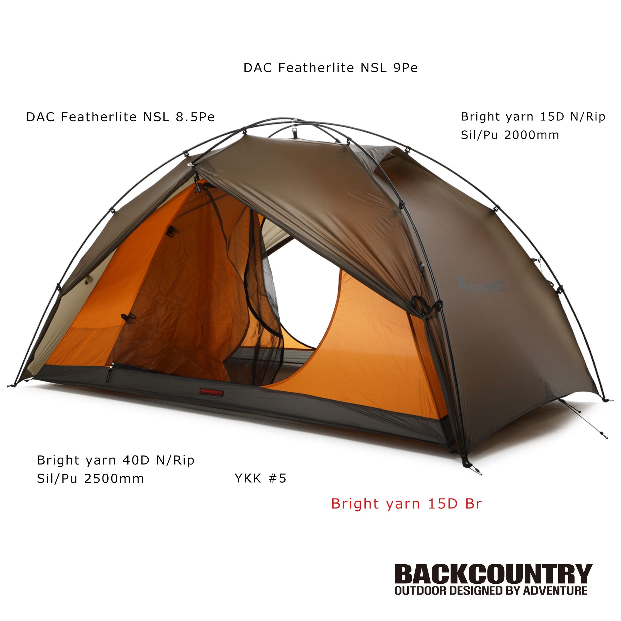 BackCountry Xanadu 2P Expedition Solid Ver. – eight